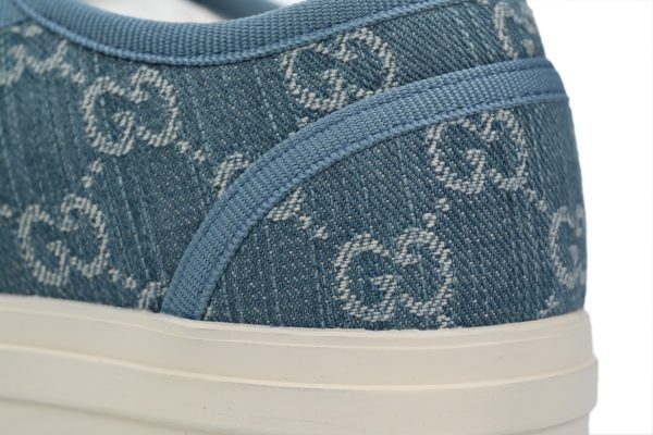 Gucci canvas shoes shell  Blue