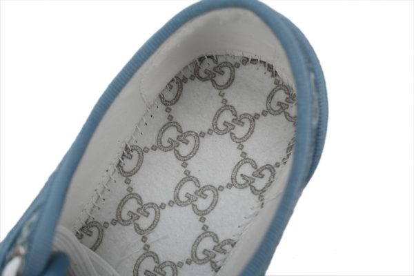 Gucci canvas shoes shell  Blue