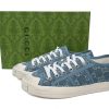 Gucci canvas shoes shell  Blue