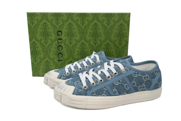 Gucci canvas shoes shell  Blue