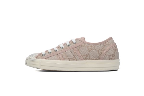 Gucci canvas shoes shell Pink Gucci canvas shoes shell Pink