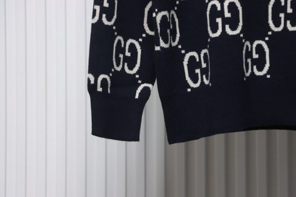 gucci_classic_double_g_jacquard_sweater_1B602BACB5412 Gucci Classic Double G Jacquard Sweater