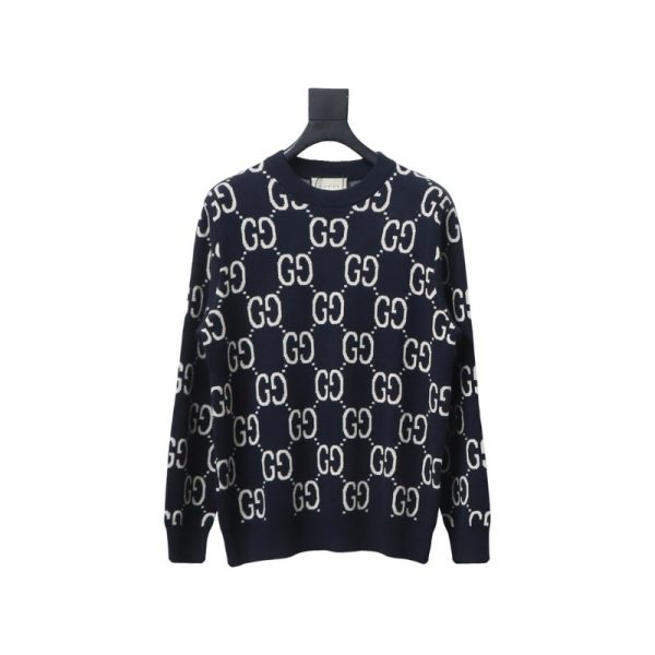 Gucci Classic Double G Jacquard Sweater Gucci Classic Double G Jacquard Sweater