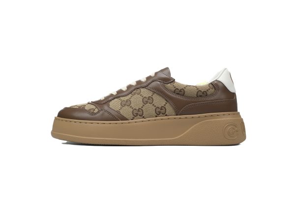 Gucci GG Embossed low-top Brown Gucci GG Embossed low-top Brown