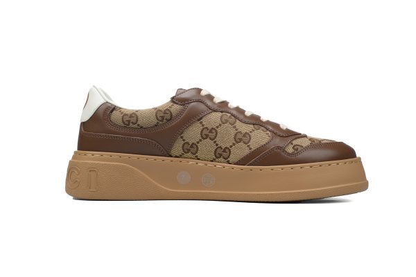 gucci_gg_embossed_low_top_brown_1B4A2A7808F1D Gucci GG Embossed low-top Brown