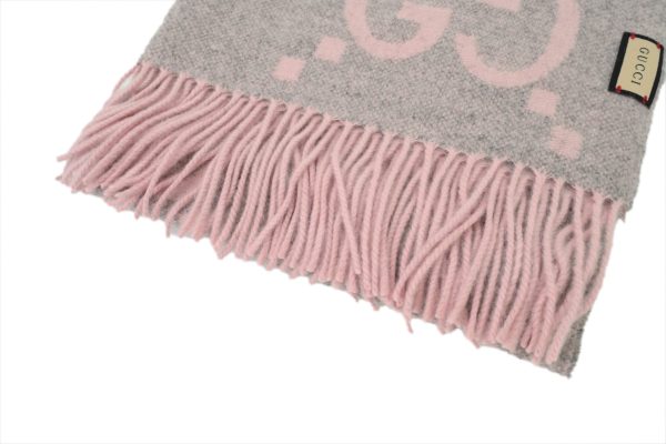 _gucci_knitted__bassel_scarf___big_pink_1D18689EC7E14 Gucci Knitted Bassel Scarf Big Pink