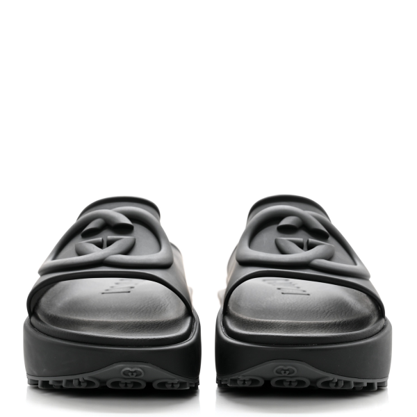 gucci_sandal__interlocking_g_black__1BD1205E7D012 Gucci Sandal 'Interlocking G Black'
