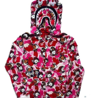 Hello Kitty Bape Pink Hoodie