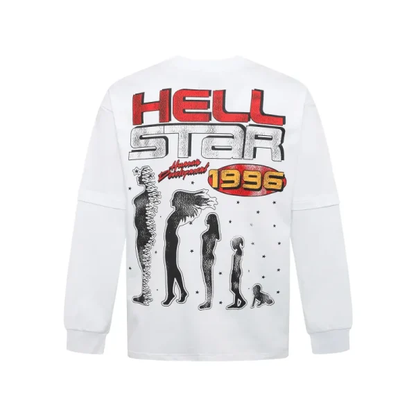 hellstar_1996_long_sleeve_t_shirt_d3233_black_white_1D0E52A284716 Hellstar 1996 Long-Sleeve T-Shirt D3233 Black/White