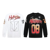Hellstar ‘08’ Long-Sleeve T-Shirt D3231 Black/White Hellstar ‘08’ Long-Sleeve T-Shirt D3231 Black/White
