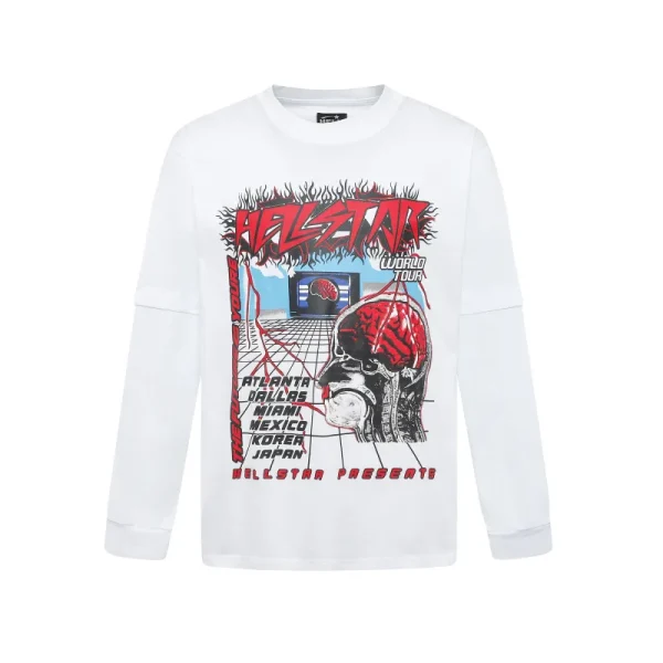 hellstar__brain__long_sleeve_t_shirt_d3236_black_white_1D0E53D218B1B Hellstar ‘Brain’ Long-Sleeve T-Shirt D3236 Black/White