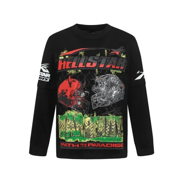 hellstar__war_ready__long_sleeve_t_shirt_d3235_black_white_1D0E5486F2513 Hellstar ‘War Ready’ Long-Sleeve T-Shirt D3235 Black/White
