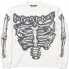 Hellstar Airbrushed Bones Longsleeve White Hellstar Airbrushed Bones Longsleeve White