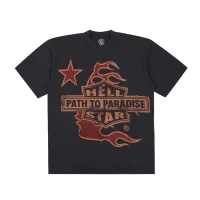Hellstar Biker Tour T-Shirt Faded Black