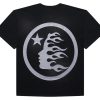 Hellstar Classic Glitter Logo T-shirt Black