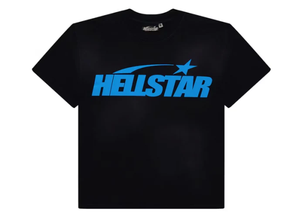 Hellstar Classic T-shirt Black/Blue