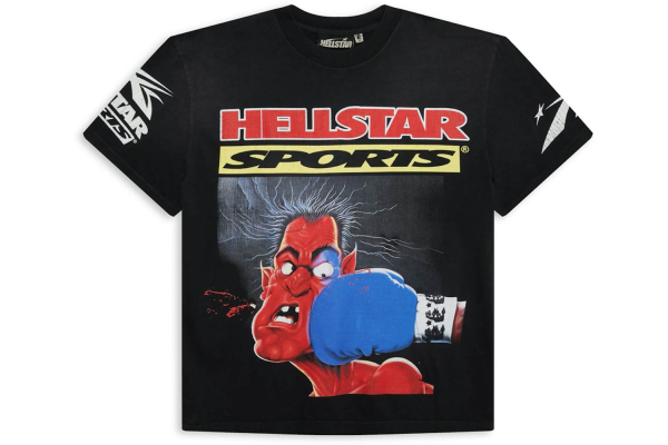 Hellstar Knock-Out T-shirt Black