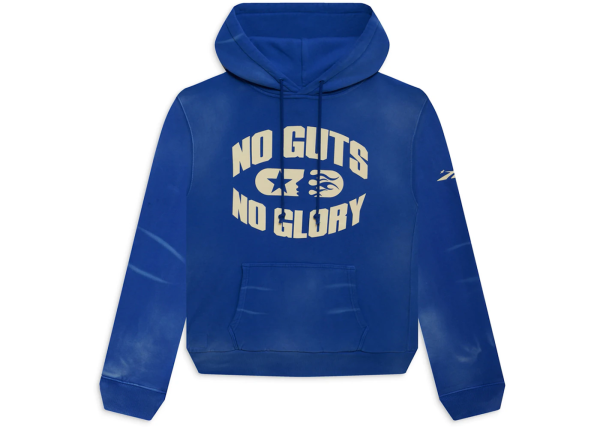 Hellstar No Guts No Glory Hoodie Blue Hellstar No Guts No Glory Hoodie Blue