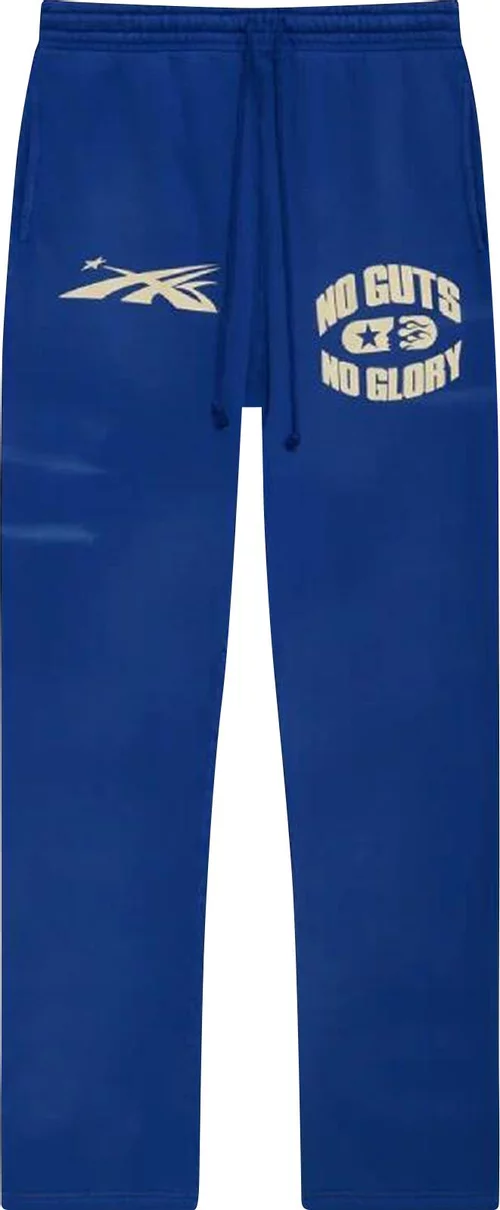 Hellstar No Guts No Glory Sweatpants Blue Hellstar No Guts No Glory Sweatpants Blue