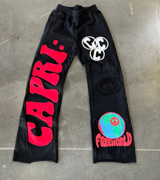 Hellstar Project Capri Flared Pants