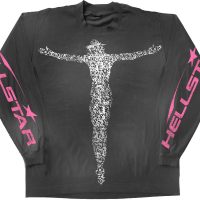 Hellstar Qr Christ L/S Tee Black Hellstar Qr Christ L/S Tee Black