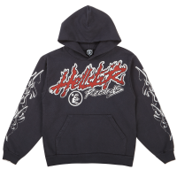 Hellstar Records Sweatshirt Vintage Black