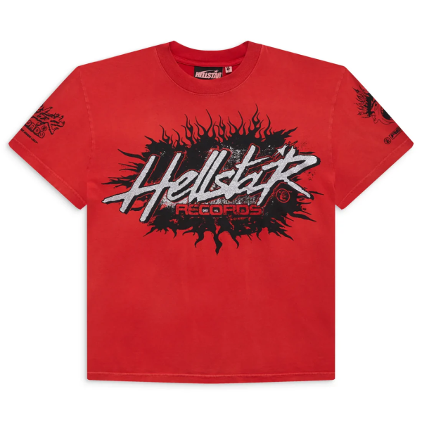 Hellstar Records T-Shirt Red