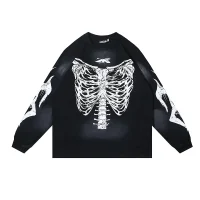 Hellstar Skeleton Long-Sleeve T-Shirt #699 Black