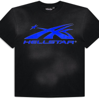 Hellstar Sports Core Logo Gel T-shirt Royal Blue