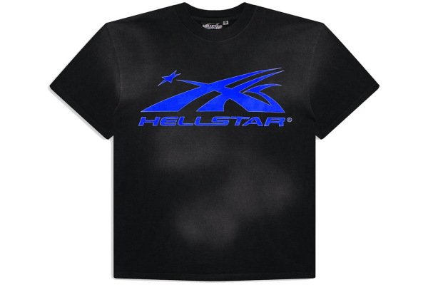 Hellstar Sports Core Logo Gel T-shirt Royal Blue