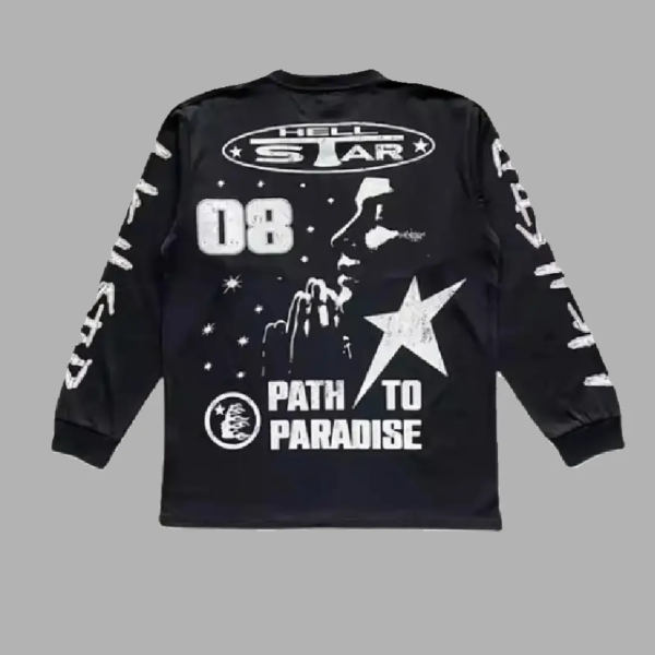 Hellstar Studios 08 Graphic Long Sleeve T-Shirt