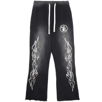 Hellstar Studios Flare Sweatpants Black Hellstar Studios Flare Sweatpants Black