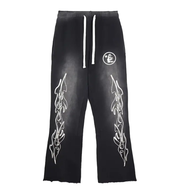 Hellstar Studios Flare Sweatpants Black