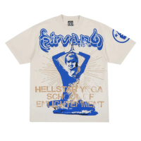 Hellstar Studios Yoga Cream Tee Hellstar Studios Yoga Cream Tee