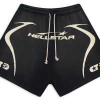 Hellstar Warm Up Shorts Black Hellstar Warm Up Shorts Black