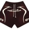 Hellstar Warm Up Shorts Brown