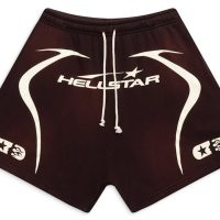 Hellstar Warm Up Shorts Brown Hellstar Warm Up Shorts Brown