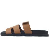 Hermes Flat Flip Flops Brown Hermes Flat Flip Flops Brown