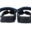 hermes_flat_slippers_black_blue_1C5DCB298791C Hermes Flat Slippers Black Blue