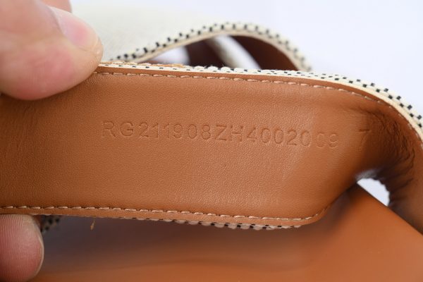 hermes_flat_slippers_grey_coffee_color_1C5DCB4A05B1F Hermes Flat Slippers Grey Coffee Color