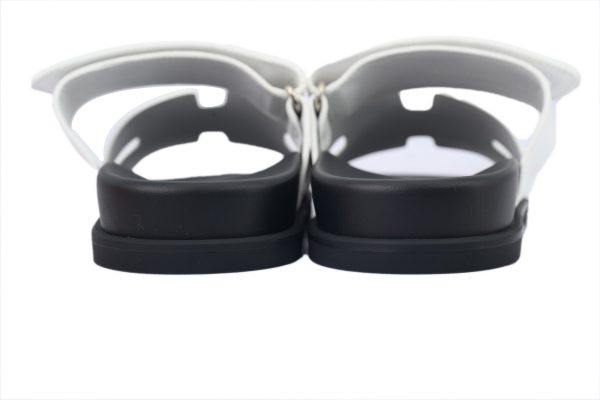 hermes_flat_slippers_white_1C5DCBEB43B12 Hermes Flat Slippers White