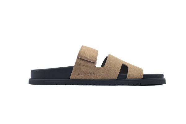 hermes_hermes_flat_flip_flops_khaki_1C5DCBAB67011 Hermes flat flip flops Khaki