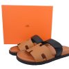 hermes_khaki_black_flip_flops_1C5DCABA2BD13 Hermes Khaki Black flip flops