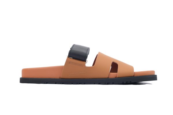 hermes_khaki_black_flip_flops_1C5DCABC65516 Hermes Khaki Black flip flops