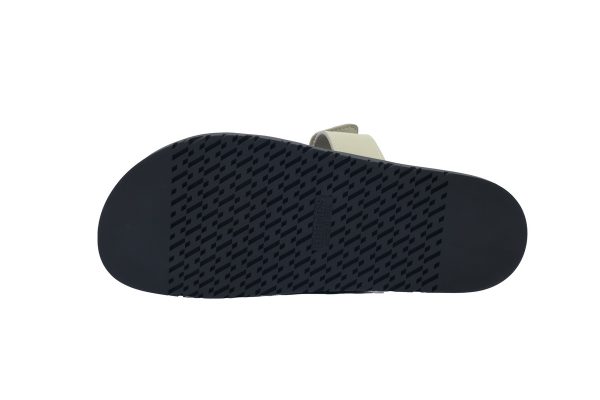 Hermes Khaki flip flops