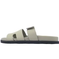 Hermes Khaki flip flops Hermes Khaki flip flops