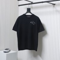 High Quality Batch Louis Vuitton America's Cup series letter logo embroidery hot diamond knitted sweater short sleeves High Quality Batch Louis Vuitton America's Cup series letter logo embroidery hot diamond knitted sweater short sleeves