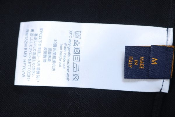 high_quality_batch_louis_vuitton_america_s_cup_series_letter_logo_embroidery_hot_diamond_knitted_sweater_short_sleeves_1C1C3D751FF1A High Quality Batch Louis Vuitton America's Cup series letter logo embroidery hot diamond knitted sweater short sleeves