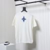 High Quality Batch Louis Vuitton LV Ski Series Jacquard Logo Knitted Short Sleeve T-Shirt