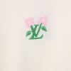 High Quality Batch Louis Vuitton LV Tyler co-branded floral jacquard knitted short-sleeved T-shirt